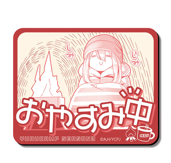 License Agent Yuru Camp SEASON3 Magnet Sheet Ver.2 Design 01 (Nadeshiko Kagamihara /A) รูปภาพ 1