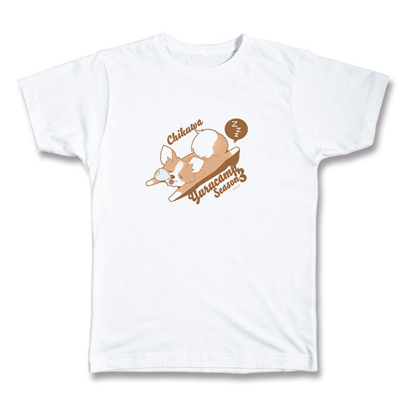 License Agent Yuru Camp SEASON3 T-shirt XL Size Ver.2 Design 03 (Chikuwa) รูปภาพ 1