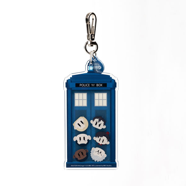 SCIFI Fanspace Doctor Who Shakashaka Acrylic Keychain TARDIS