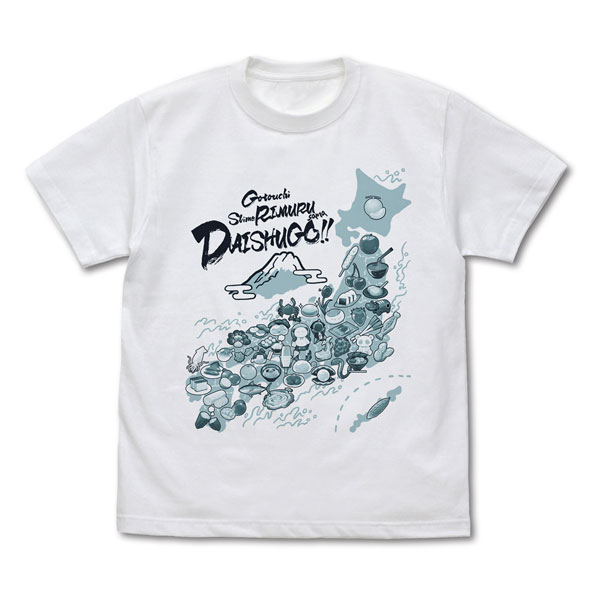 COSPA That Time I Got Reincarnated as a Slime Gotouchi Rimuru-sama T-shirt /WHITE-M hình ảnh 1