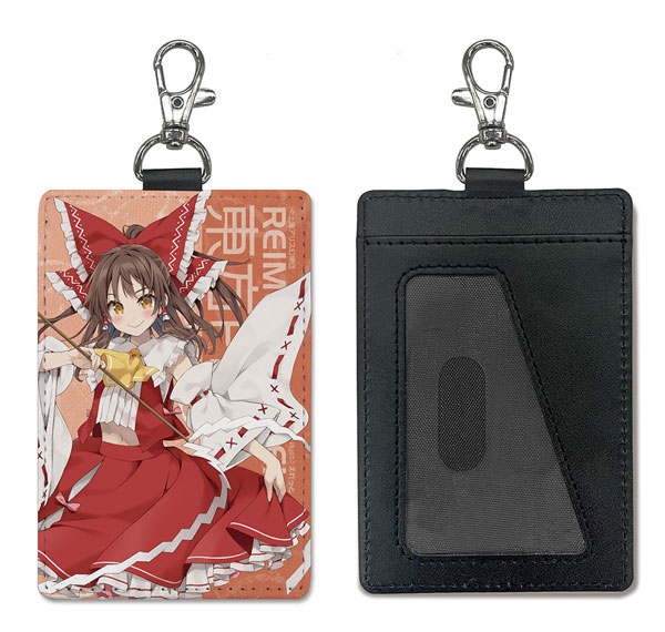 COSPA Touhou Project Reimu Hakurei Pass Case (w/Swivel Snap Hook) illust: Eretto รูปภาพ 1