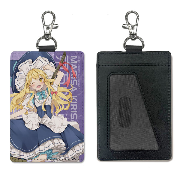 COSPA Touhou Project Marisa Kirisame Pass Case (w/Swivel Snap Hook) illust: Eri Natsume รูปภาพ 1
