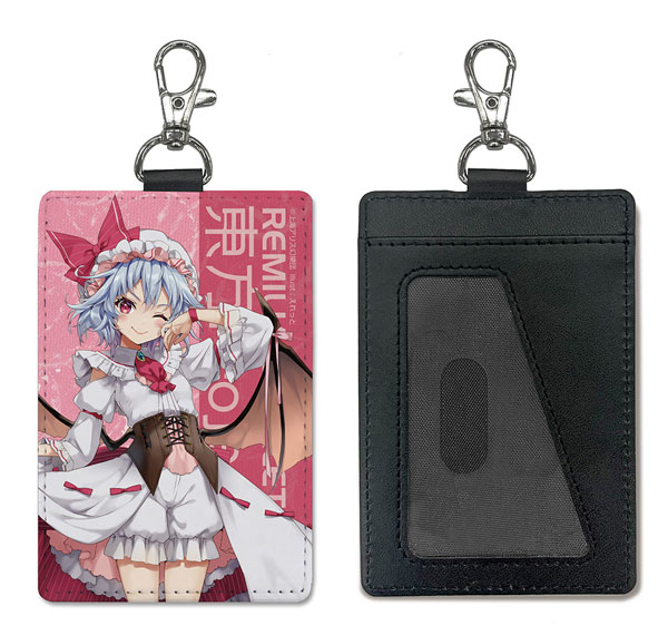 COSPA Touhou Project Remilia Scarlet Pass Case (w/Swivel Snap Hook) illust: Eretto รูปภาพ 1