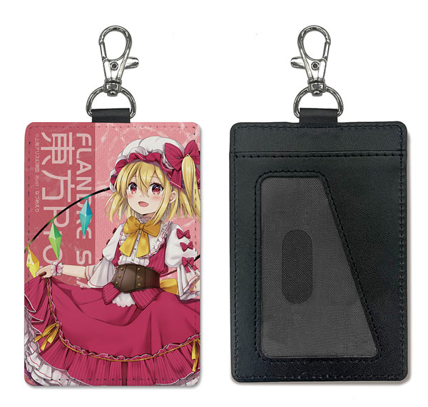 COSPA Touhou Project Flandre Scarlet Pass Case (w/Swivel Snap Hook) illust: Eri Natsume รูปภาพ 1