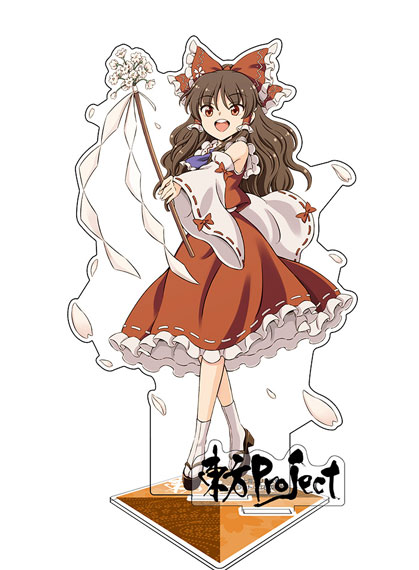 Hakurei Jinja Suukeikai Touhou Project Reimu Hakurei Acrylic Figure illust: Makoto Hirasaka รูปภาพ 1