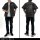 COSPA Attack on Titan Survey Corps Work Shirt Ver.2.0 /GRAY-M image 5