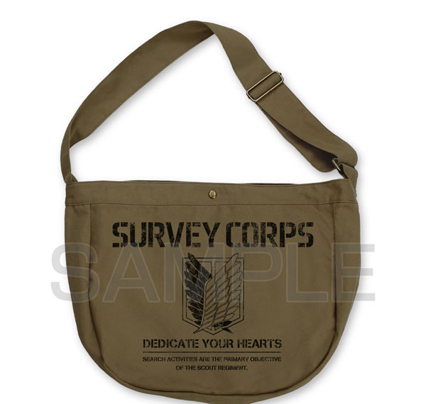 COSPA Attack on Titan Survey Corps Newspaper Bag /MOSS 圖片 1