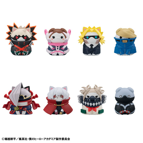 MegaHouse MEGA CAT PROJECT My Hero Academia HeroAca Nyanko NO.02 8Pack BOX