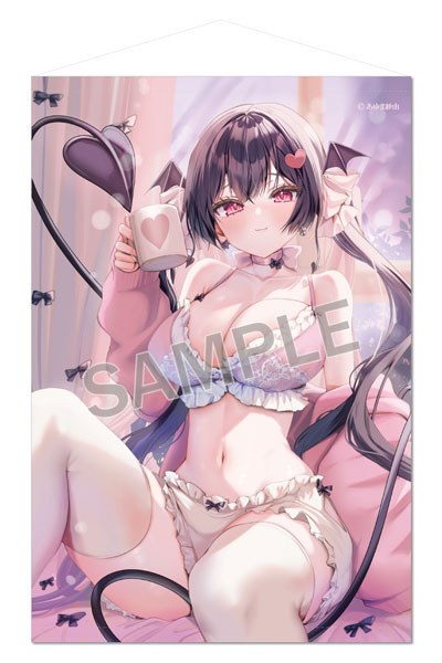 Brendream Sayu Ayuma B2 Wall Scroll -Sweet Night- Riasu-chan