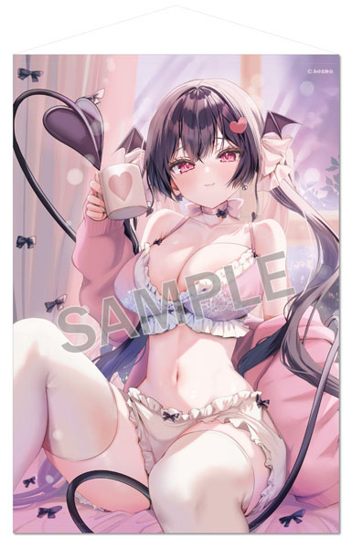 Brendream Sayu Ayuma B1 Wall Scroll -Sweet Night- Riasu-chan image 1