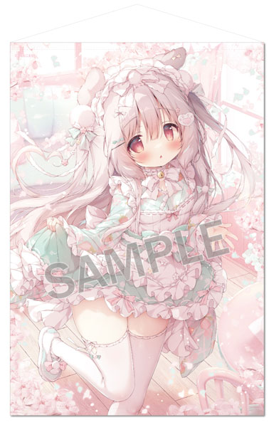 Brendream Komamochi Momozu B1 Wall Scroll Japanese Style Maid Mint-chan