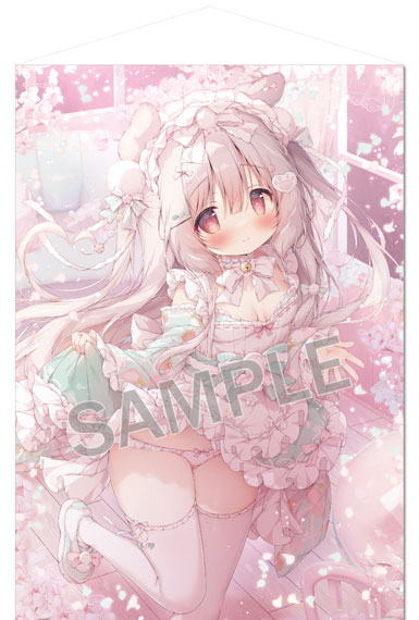 Brendream Komamochi Momozu B1 Wall Scroll Japanese Style Maid Mint-chan ExtraEdition Bild 1