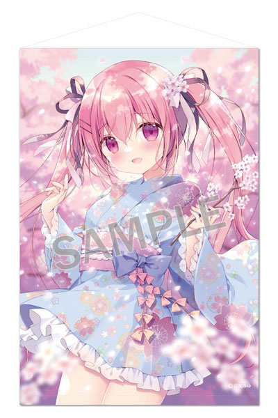 Brendream Miyu Miyasaka B2 Wall Scroll Japanese Style Maid Rira-chan