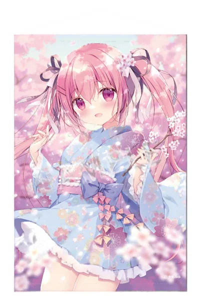 Brendream Miyu Miyasaka B2 Wall Scroll Japanese Style Maid Rira-chan Bild 1