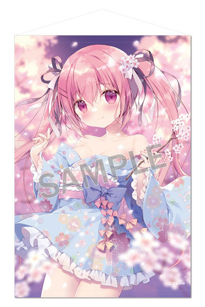 Brendream Miyu Miyasaka B2 Wall Scroll Japanese Style Maid Rira-chan ExtraEdition