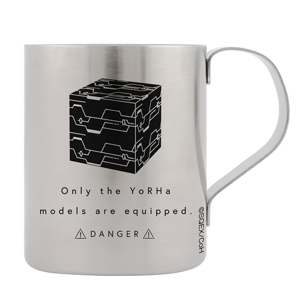 COSPA NieR:Automata Ver1.1a YoRHa Military Force Two Layer Stainless Steel Mug รูปภาพ 1