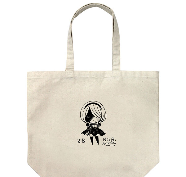 COSPA NieR:Automata Ver1.1a 2B Large Tote Bag Chibi Ver./NATURAL รูปภาพ 1