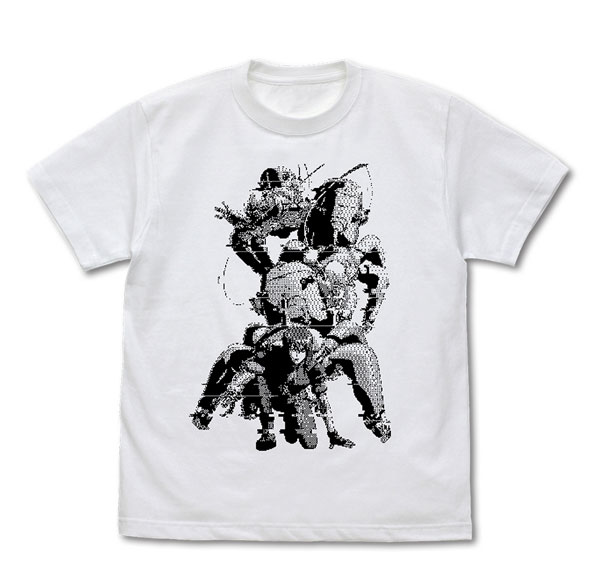 COSPA Ghost in the Shell STAND ALONE COMPLEX Motoko Kusanagi Pixel T-shirt /WHITE-S รูปภาพ 1
