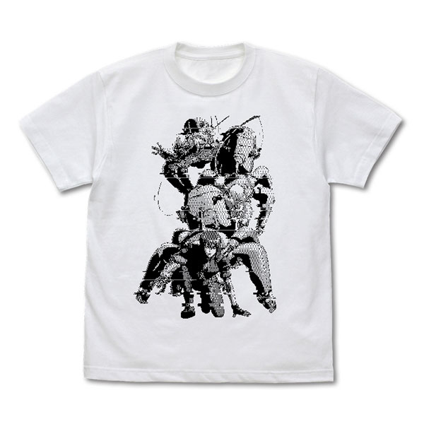 COSPA 攻殻機動隊 STAND ALONE COMPLEX 草薙素子 ピクセル Tシャツ /WHITE-XL 画像 1