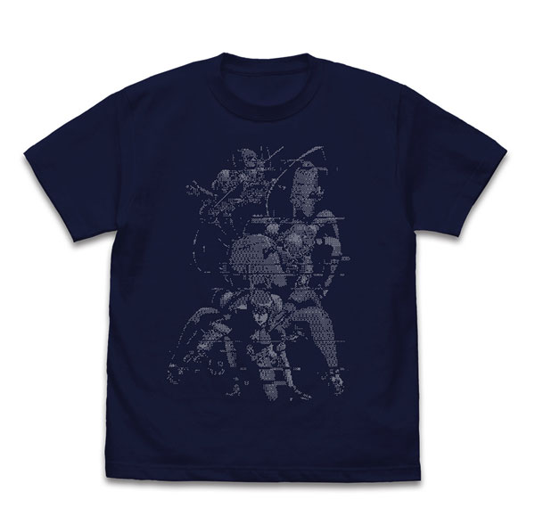 COSPA Ghost in the Shell STAND ALONE COMPLEX Motoko Kusanagi Pixel T-shirt /NAVY-M Bild 1