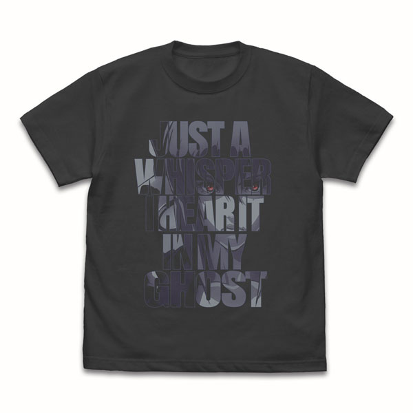 COSPA 攻殻機動隊 STAND ALONE COMPLEX 草薙素子「IN MY GHOST」Tシャツ/墨-M 画像 1