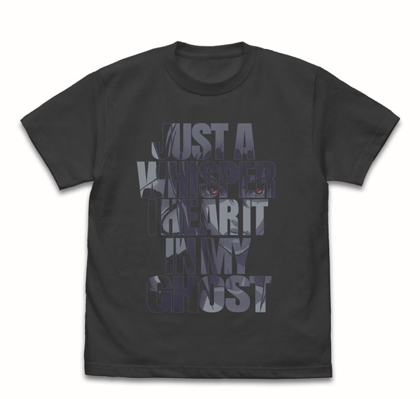 COSPA Ghost in the Shell STAND ALONE COMPLEX Motoko Kusanagi "IN MY GHOST" T-shirt /SUMI-L รูปภาพ 1