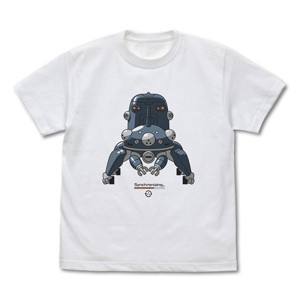 COSPA 攻殻機動隊 STAND ALONE COMPLEX タチコマと同期中 Tシャツ Ver.2.0/ホワイト-XL 画像 1