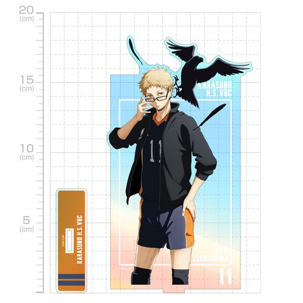 COSPA Haikyuu!! Kei Tsukishima Aurora Acrylic Stand (Large) Challenge and Growth Ver. รูปภาพ 1