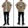 COSPA Frieren: Beyond Journey's End Frieren Embroidery Work Shirt /SAND KHAKI-L image 7