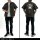 COSPA Frieren: Beyond Journey's End Frieren Embroidery Work Shirt /GRAY-L gambar 7