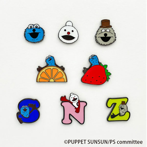Ensky Puppet Sunsun Pins Collection 8Pack BOX