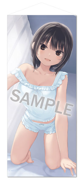 Brendream Coffee Kizoku Special Size Wall Scroll Lovely day -Wake up Pajama Aoyama-san-