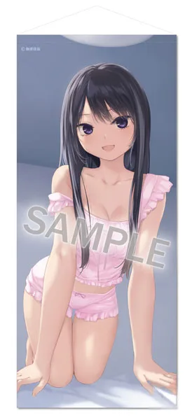 Brendream Coffee Kizoku Special Size Wall Scroll Lovely day -Wake up Pajama Shiramine-san-