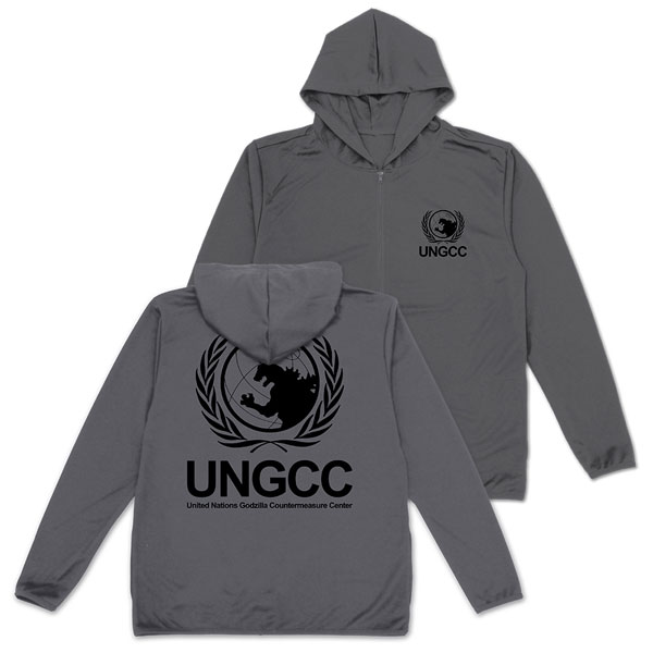 COSPA 고질라 국제연합 고질라 대책 센터 씬 드라이 후드 /GRAY-XL