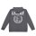 COSPA Godzilla J.X.S.D.F Thin Dry Hoodie /GRAY-XXL gambar 2