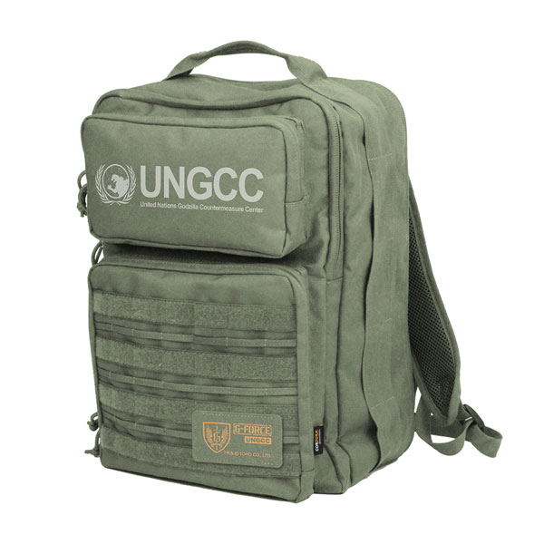 COSPA Godzilla United Nations Godziila Countermeasure Center Functional Backpack /RANGER GREEN