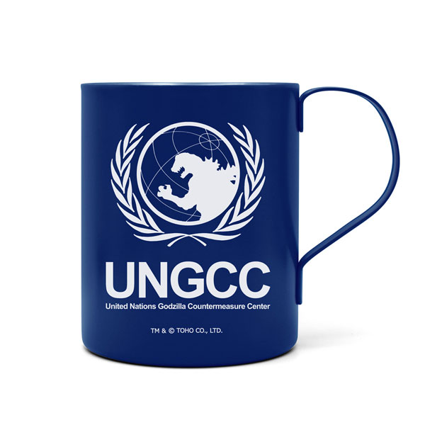 COSPA Godzilla United Nations Godziila Countermeasure Center Double Layers Stainless Steel Mug (Painted)