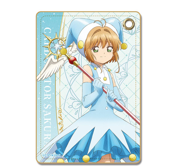 License Agent Cardcaptor Sakura: Clear Card Leather Pass Case Design 03 (Sakura Kinomoto /C) รูปภาพ 1