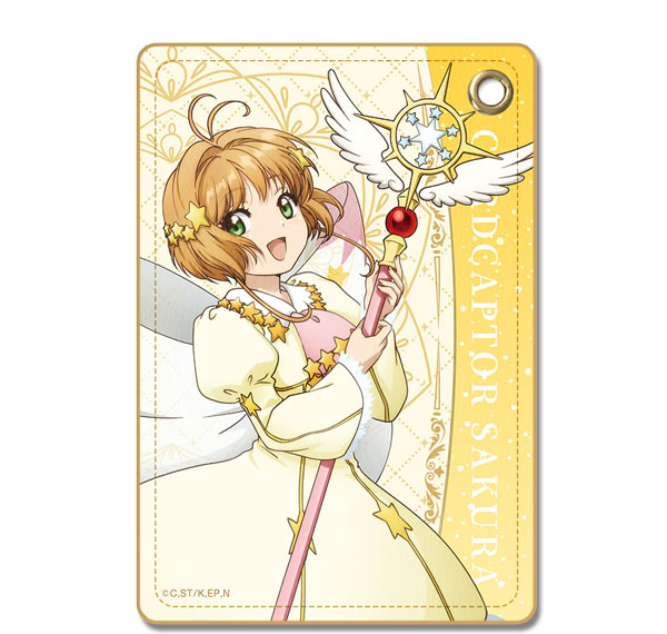 License Agent Cardcaptor Sakura: Clear Card Leather Pass Case Design 04 (Sakura Kinomoto /D) รูปภาพ 1