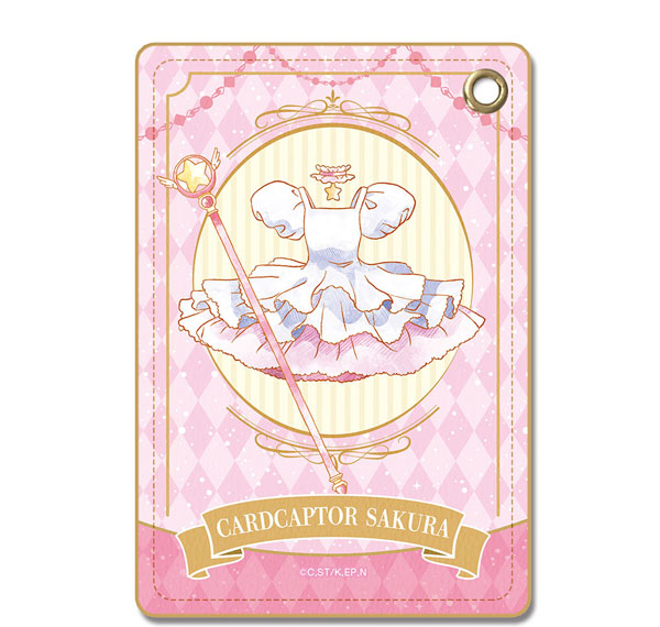License Agent Cardcaptor Sakura: Clear Card Leather Pass Case Design 09 (Motif /D) รูปภาพ 1