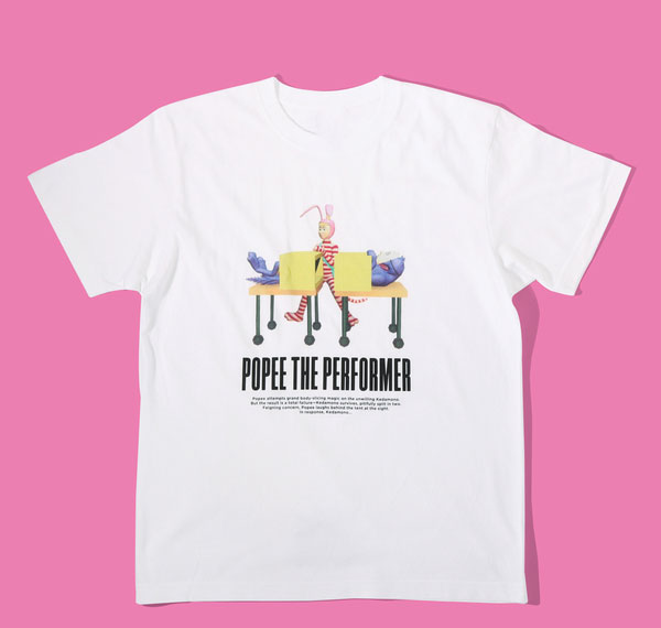 Natalie Store Popee the Performer MAGIC T-shirt White XXL รูปภาพ 1
