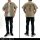 COSPA Made in Abyss The Golden City of the Scorching Sun Nanachi Work Shirt /SAND KHAKI-L gambar 5