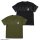 COSPA Attack on Titan Survey Corps One Point Embroidery T-shirt /BLACK-M image 2