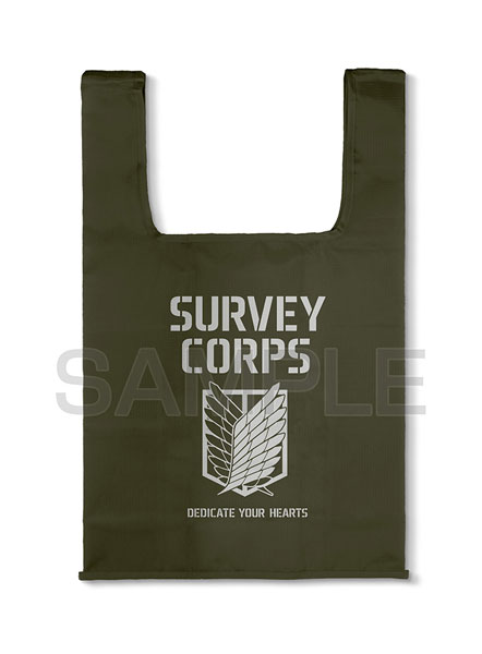 COSPA Attack on Titan Survey Corps Eco Bag /OLIVE