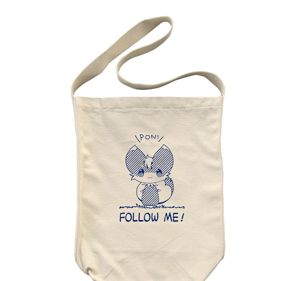 COSPA TV Anime "Summer Pockets" Inari Shoulder Tote Bag /NATURAL