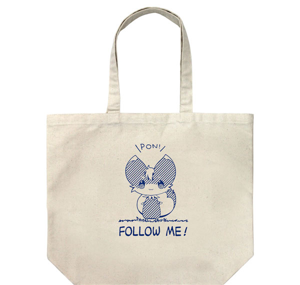 COSPA TV Anime "Summer Pockets" Inari Large Tote Bag /NATURAL รูปภาพ 1