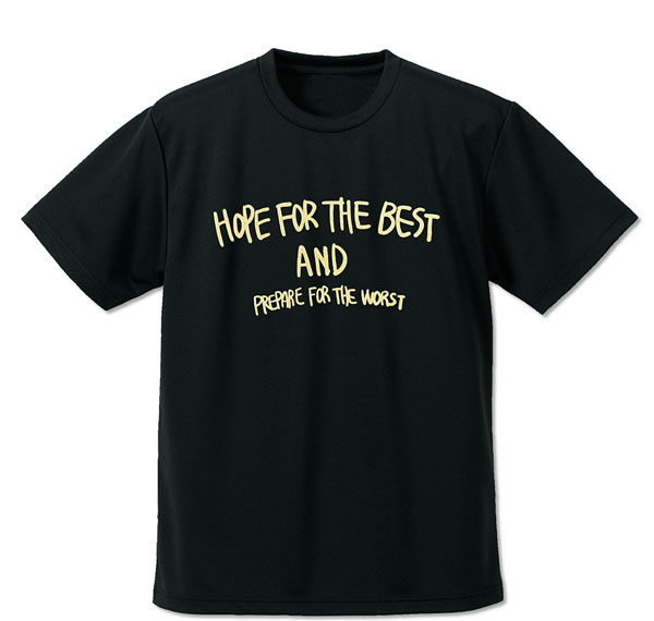 COSPA Girls Band Cry Nina Iseri's "HOPE FOR THE BEST" Dry T-shirt /BLACK-L รูปภาพ 1