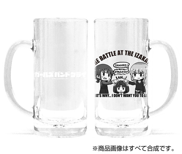 COSPA Girls Band Cry Nina VS Momoka Beer Mug hình ảnh 1