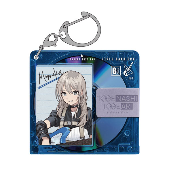 COSPA Girls Band Cry Momoka Kawaragi Disk Style Acrylic Multipurpose Keychain image 1