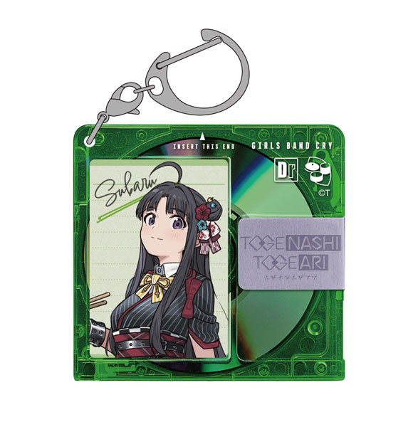 COSPA Girls Band Cry Subaru Awa Disk Style Acrylic Multipurpose Keychain